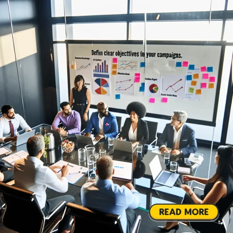 Define clear objectives for your campaigns