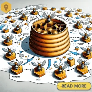 Task-oriented Bee-inspired Internet Marketing